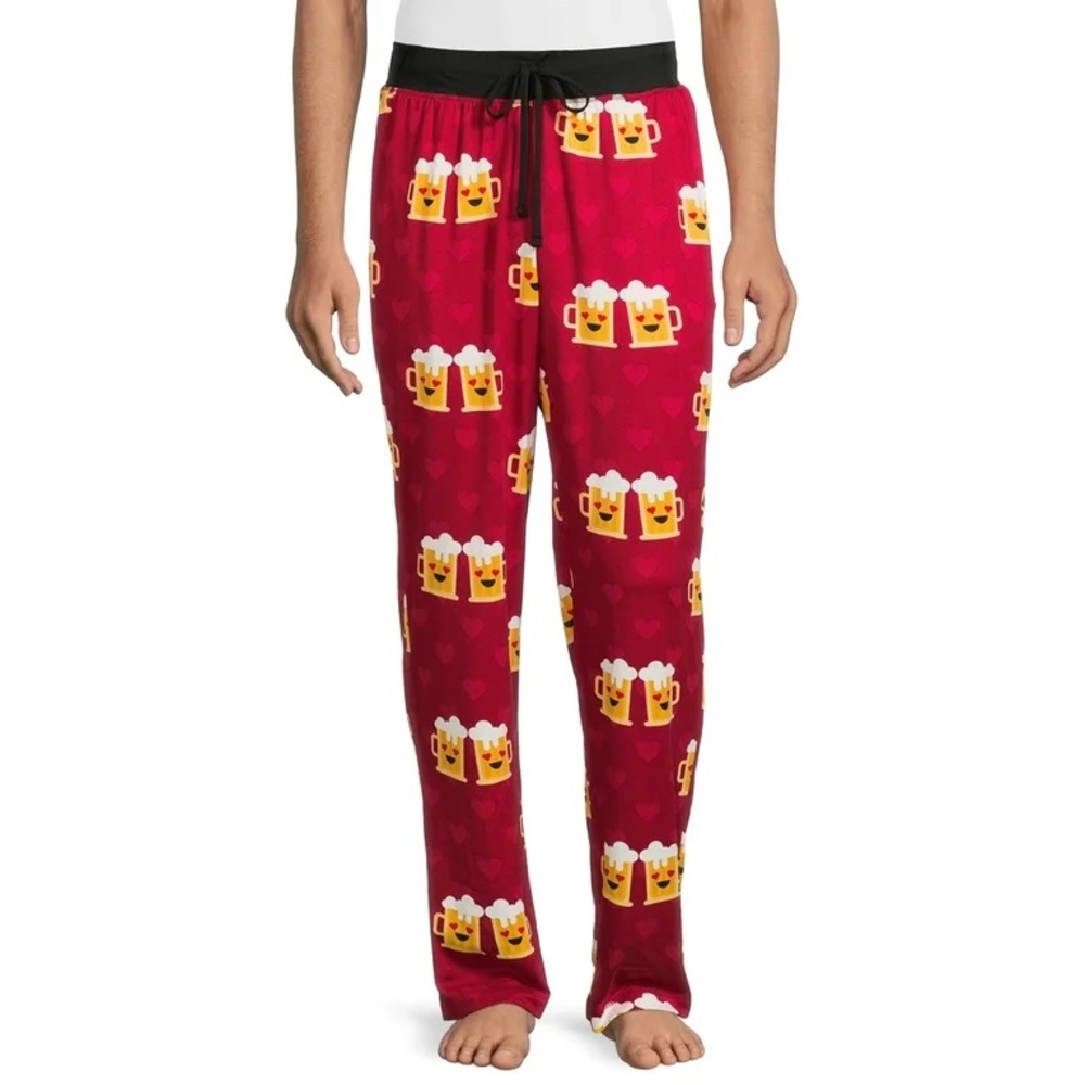 Valentine's Day Men's and Big Men's Match Made Sleep Pants
Fun Beer Mug Print